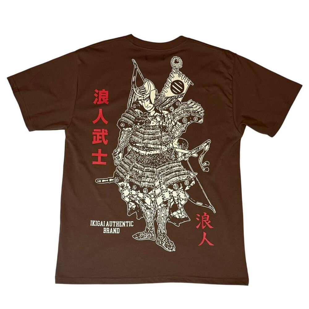 BrandMakers Ikigai Authentic Brand Men's shirt sz: LARGE  EXCELLENT CONDITION